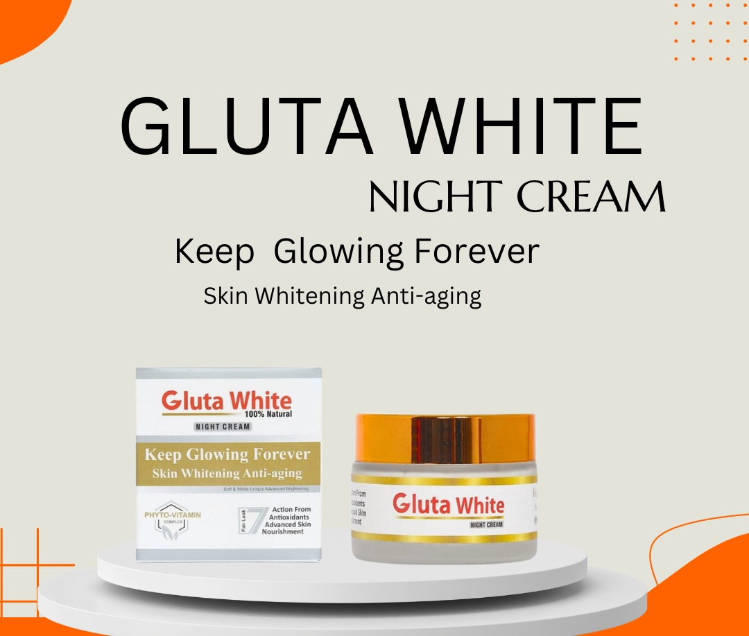 Gluta White Extreme Stronger Light Up And Anti-Aging Day & Night Cream | 50gram
