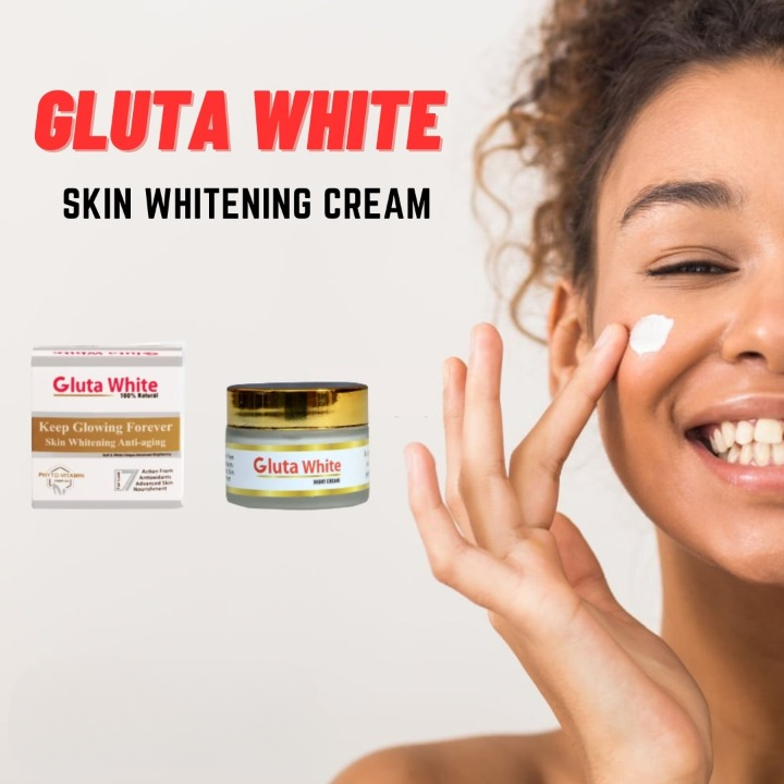 Gluta White Extreme Stronger Light Up And Anti-Aging Day & Night Cream | 50gram